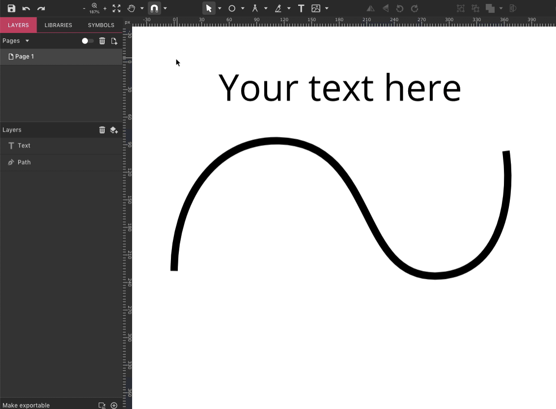 create bent text in word for mac